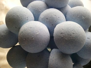 14 FRENCH LILAC Bath Bomb Fizzies with Shea, Mango and Cocoa Butter (Ultra Moisturizing) 1 Oz Each great for dry skin (French Lilac)