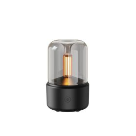Volcanic Flame Aroma Diffuser Essential Oil Lamp 130ml USB Portable Air Humidifier with Color Night Light Mist Maker Fogger Led