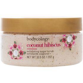 BODYCOLOGY COCONUT HIBISCUS by Bodycology EXFOLIATING SUGAR SCRUB 10.5 OZ