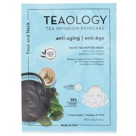 TEAOLOGY - White Tea Peptide Face & Neck Mask 500902 21ml/0.17oz