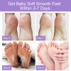 Foot exfoliating mask; suitable for dead skin and calluses; gentle foot care foot mask 2 pieces-lave