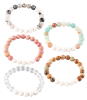 Lava Rock Bracelets; Diffuser Bracelets for Aromatherapy Essential Oils; Anxiety Bracelet Stress Relief Beads Bracelets Healing Stone Relaxation Gift