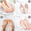 Foot exfoliating mask; suitable for dead skin and calluses; gentle foot care foot mask 2 pieces-lave