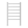 Electric Heated Towel Rack for Bathroom, Wall Mounted Towel Warmer, 6 Stainless Steel Bars Drying Rack