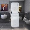 Non-Slip Bathtub Mat Soft Foam Bath Pillow Cushions with Suction Cups, 49√ó14 inch