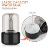Volcanic Flame Aroma Diffuser Essential Oil Lamp 130ml USB Portable Air Humidifier with Color Night Light Mist Maker Fogger Led
