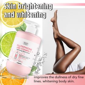 AILKE Whitening Remove Dark Spots Melanin Skin Care Set, Moisturizes Smooths Skin, With Glutathion Vitamin C, For All Skin Type (Color: Body Lotion 500ML)