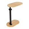C-Shaped Bathtub Tray Table With Adjustable Height 360° Rotatable Desktop Freestanding Bath Caddy Against Wall Couch Bed Sofa Side Table Ban on Amazon