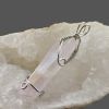 Creative Products Handmade Winding Natural Crystal Column Rough Stone Pendant