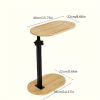 C-Shaped Bathtub Tray Table With Adjustable Height 360° Rotatable Desktop Freestanding Bath Caddy Against Wall Couch Bed Sofa Side Table Ban on Amazon